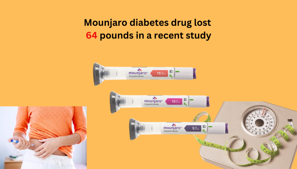 Mounjaro diabetes drug lost 64 pounds in a recent study