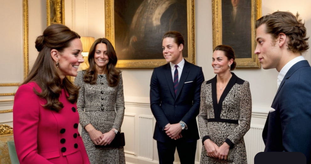 Kate Middleton's Meeting With Harry Styles Goes Viral